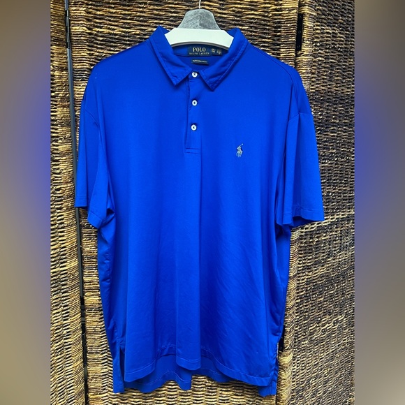 Polo Ralph Lauren Other - Polo by Ralph Lauren Men's Blue Performance Polo Shirt- Size: XXL‎